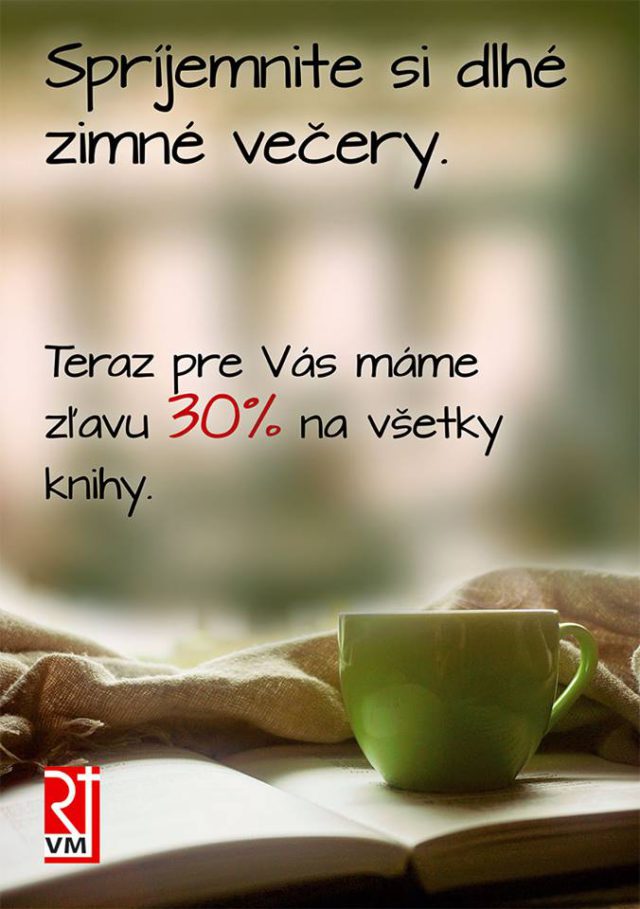 zľava 30 % na všetky knihy